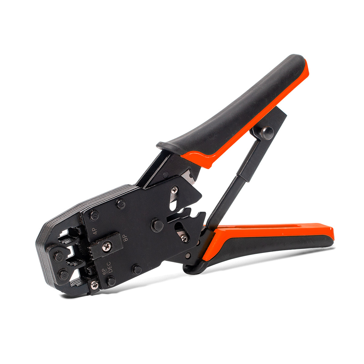 Пресс-клещи КВТ для RJ разъемов JT-03 серия ПРОФИ (кримпер) для разъемов RJ-45, RJ-12, RJ-11, RJ-22