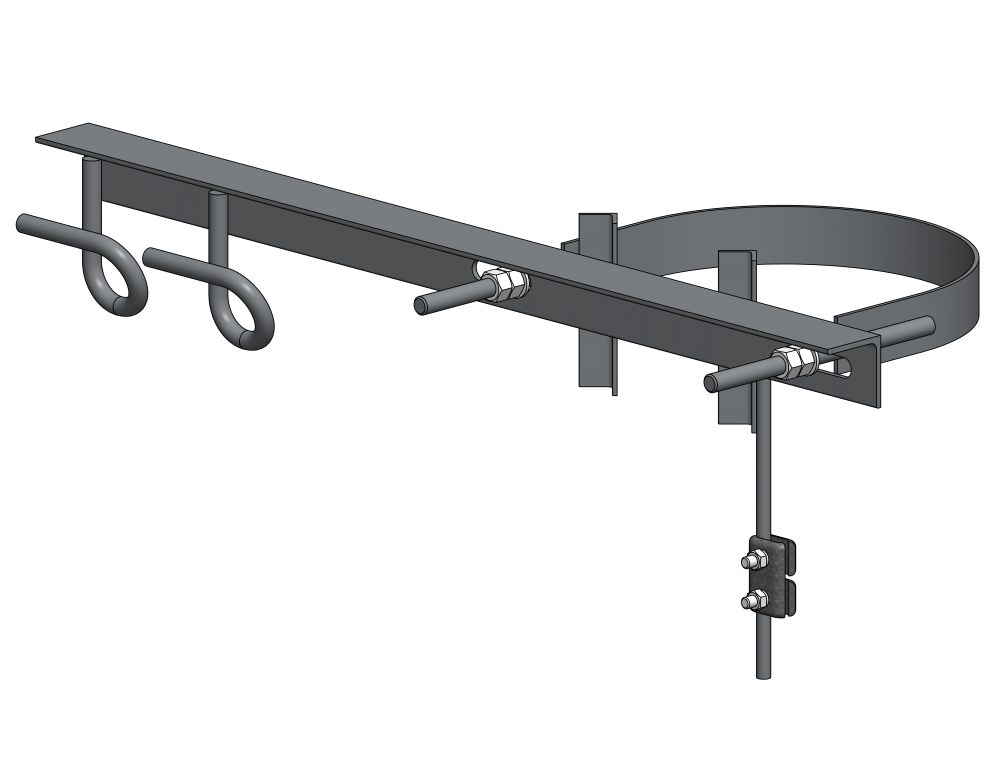 Узел подвески двух ВОК ССД ТМП-123 411307